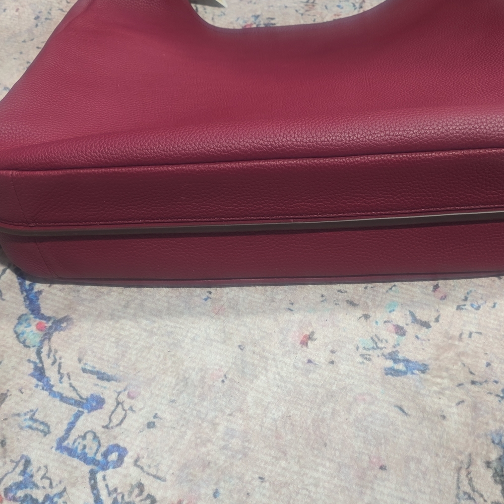 Michael Kors Burgundy Shoulder Bag